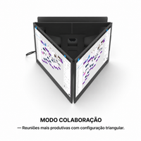 Monitor Duplo/triplo Portátil Para Notebook - Expansor De Telas Triplo 60hz, Compatível Com Windows/mac/switch