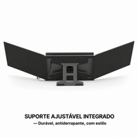 Monitor Duplo/triplo Portátil Para Notebook - Expansor De Telas Triplo 60hz, Compatível Com Windows/mac/switch
