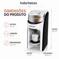 Baby Brezza - Mamadeira Pronta em 30 Segundos. Mais Descanso para os Pais.