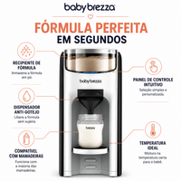 Baby Brezza - Mamadeira Pronta em 30 Segundos. Mais Descanso para os Pais.