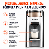 Baby Brezza - Mamadeira Pronta em 30 Segundos. Mais Descanso para os Pais.